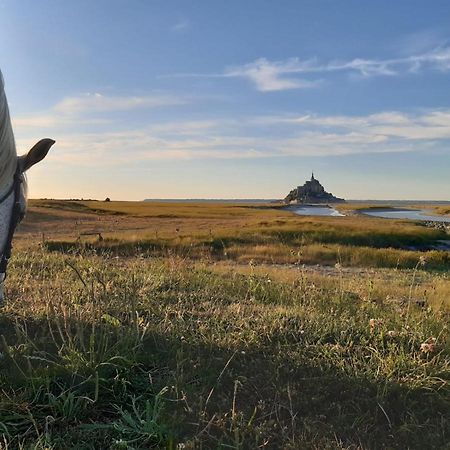 Gite Le Chausey Mont Saint Michel Pontorson Exteriör bild